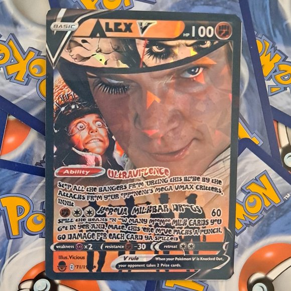 Clockwork Orange - Alex Pokemon Card - Picture 1 of 5